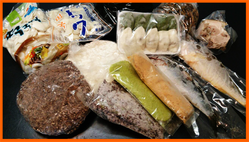 法事の食材の一部